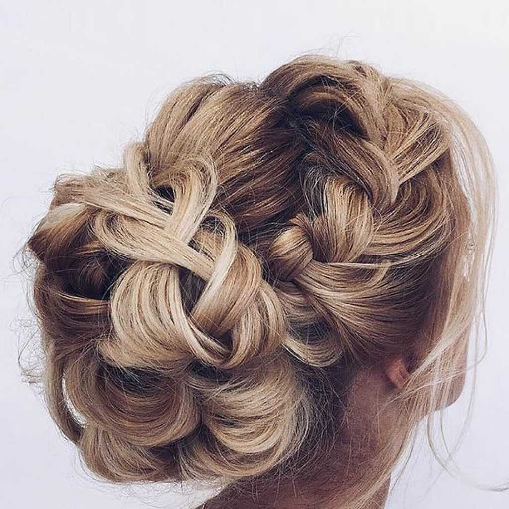 Как сделать свадебные прически на длинные волосы с плетением