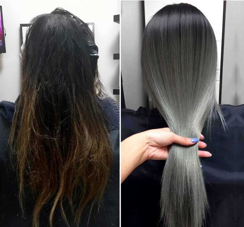 Как сделать так чтобы волосы стали черными от корней