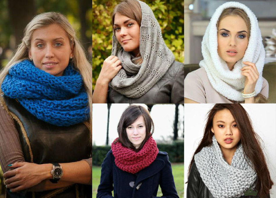 Правильно носить шарфы