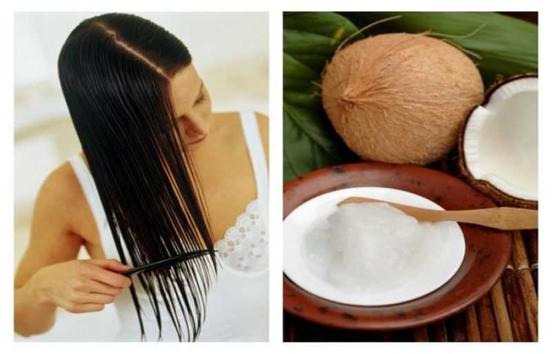Маска для волос из майонеза и кокосового масла