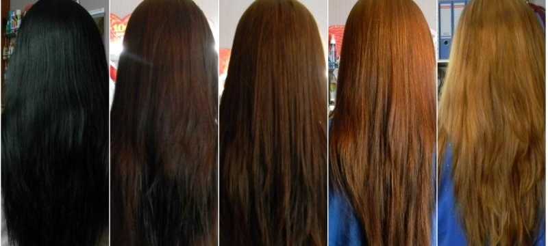 В какой цвет можно покрасить волосы после смывки черного цвета
