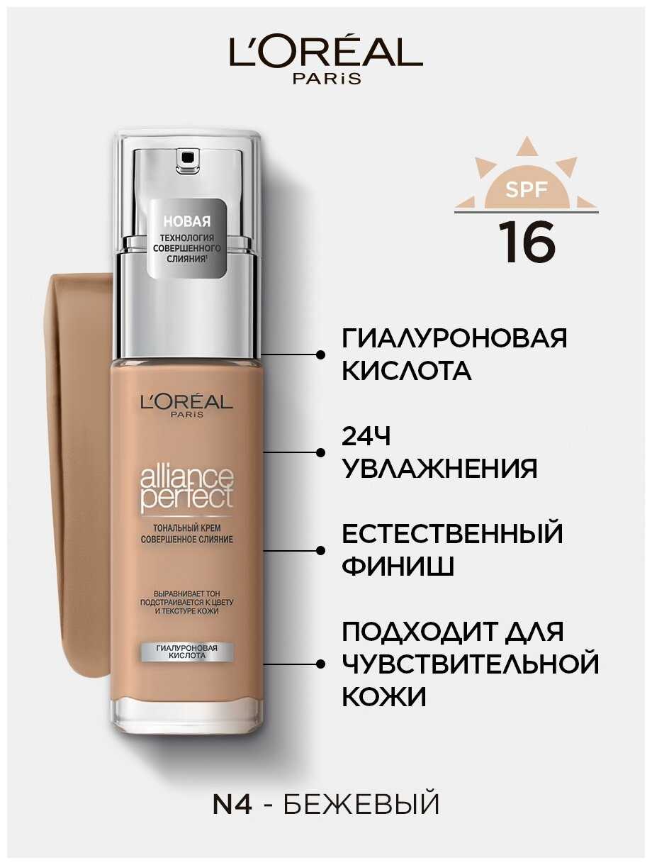 Тональный крем l'oreal: "alliance perfect" paris, «совершенное слияние», отзывы