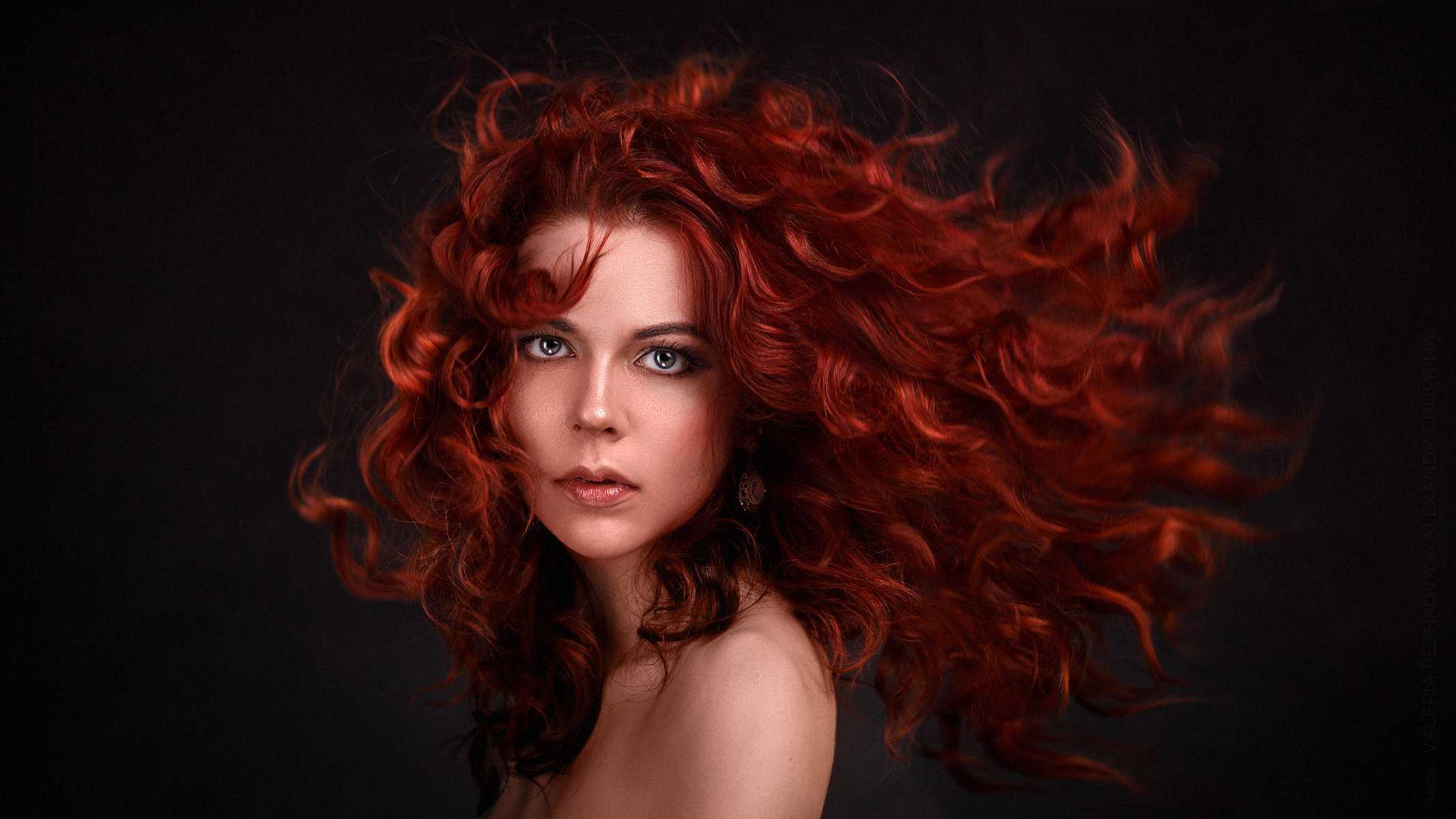 Рыжий цвет волос с мелированием – фото до и после, как выглядит на коротких, средних и длинных волосах