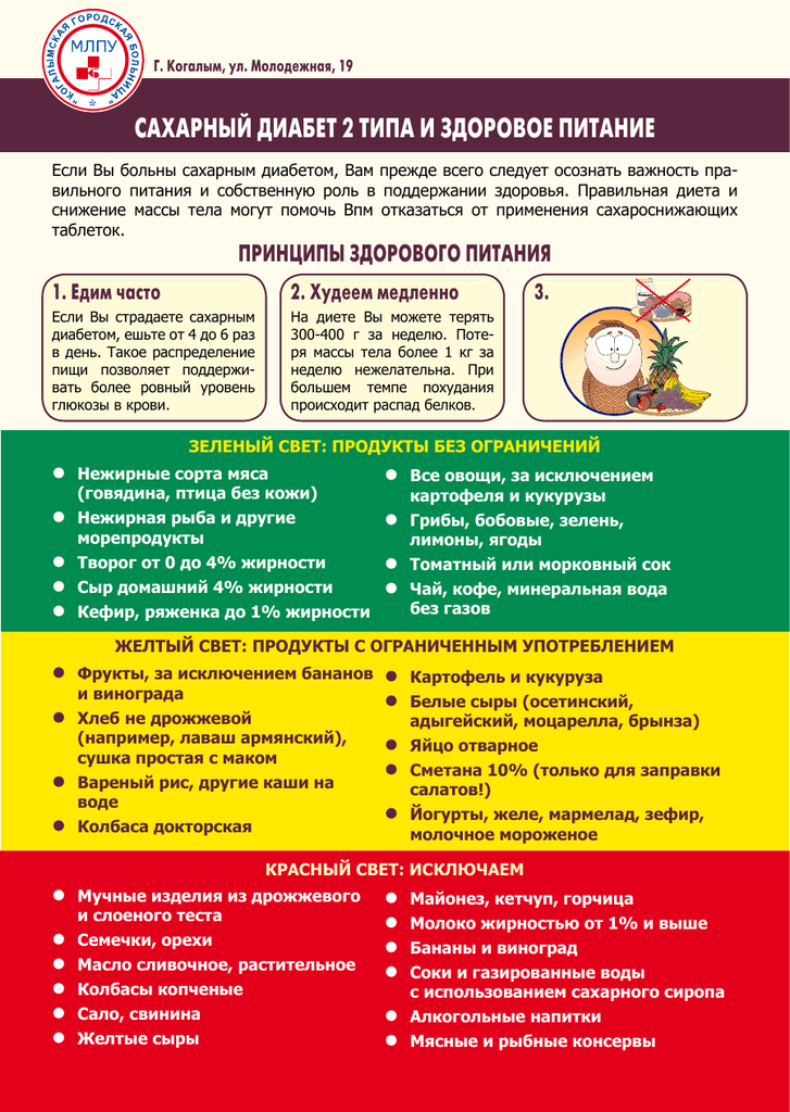 Диета при сахарном диабете: что можно и нельзя, список продуктов, рецепты блюд, примерное недельное меню
