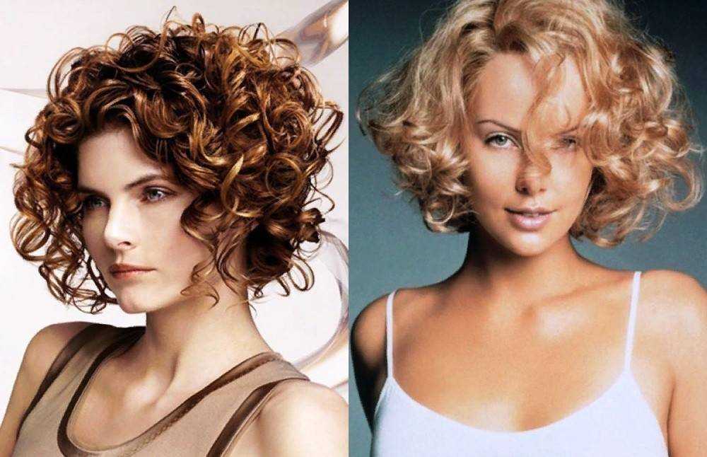 Химия на короткие волосы: фото до и после процедуры