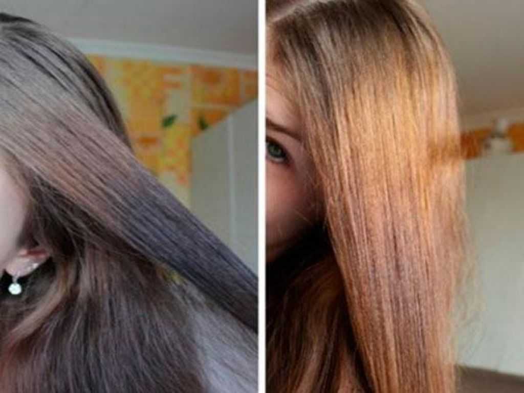 Как закрасить желтый цвет волос после смывки