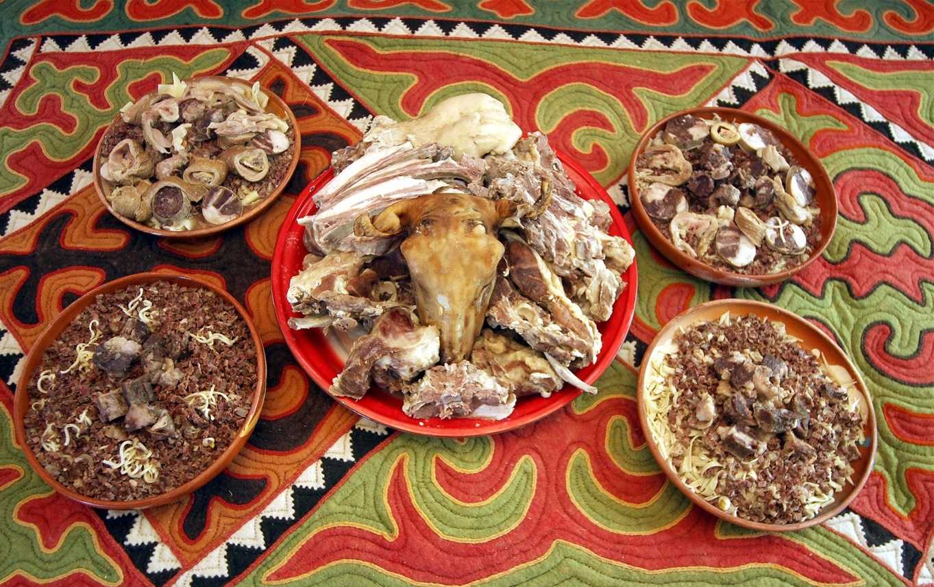 Кыргызские национальные блюда и напитки