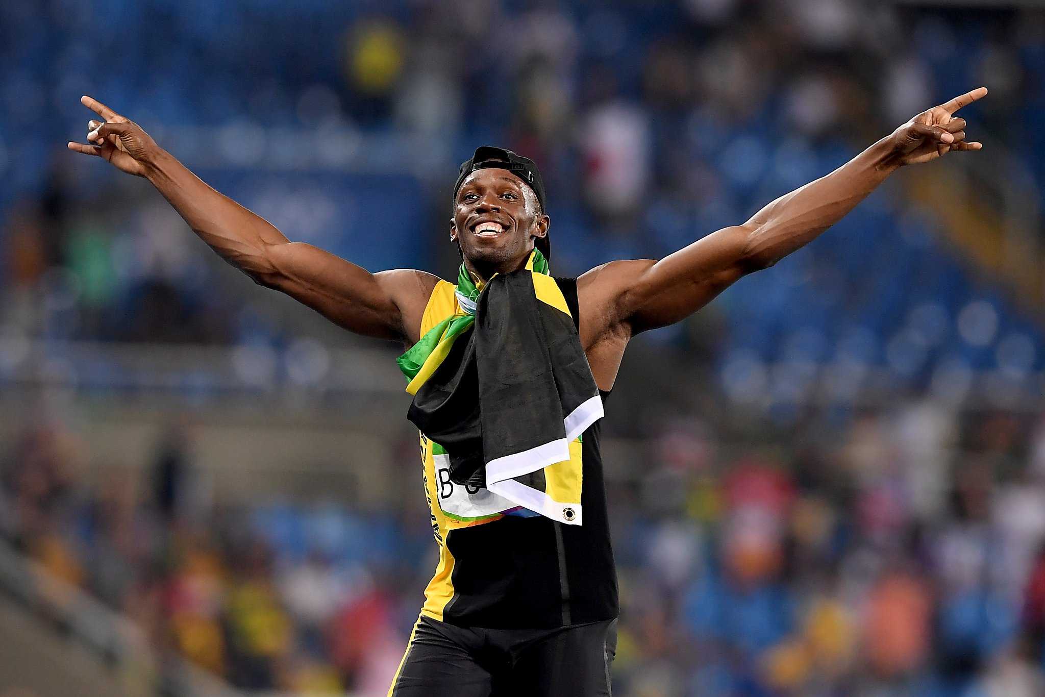Ямайский бегун рекордсмен. Усейн болт. Усэйн сент-Лео болт. Усейн болт (Ямайка) лёгкая атлетика. Ectbyn ,JK.