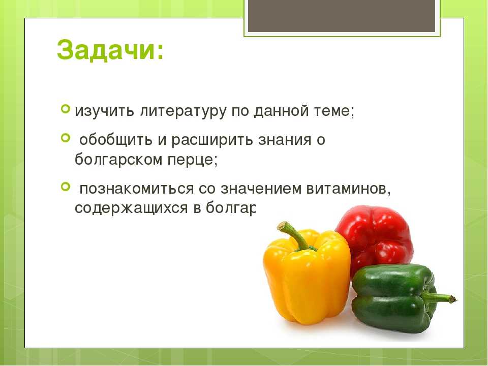Болгарский перец здоровье описание и фото