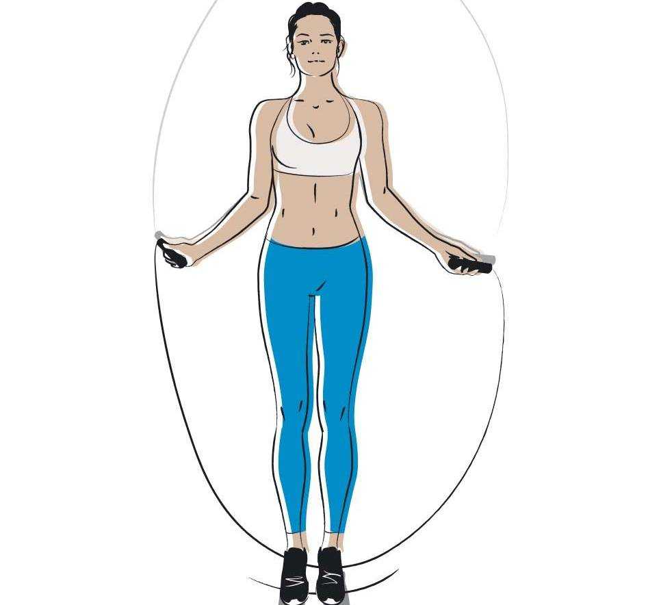 Прыжки на скакалке для похудения: таблица тренировок - сколько надо прыгать, чтобы похудеть?