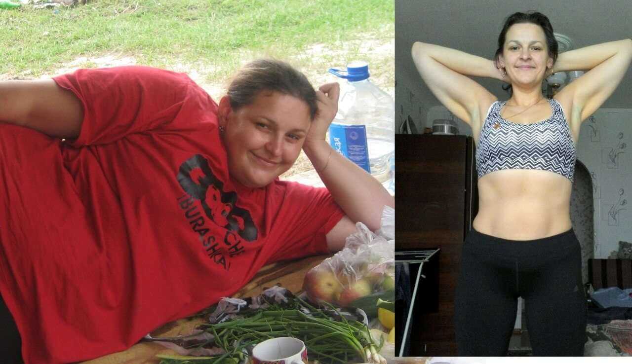 Диета до и после фото