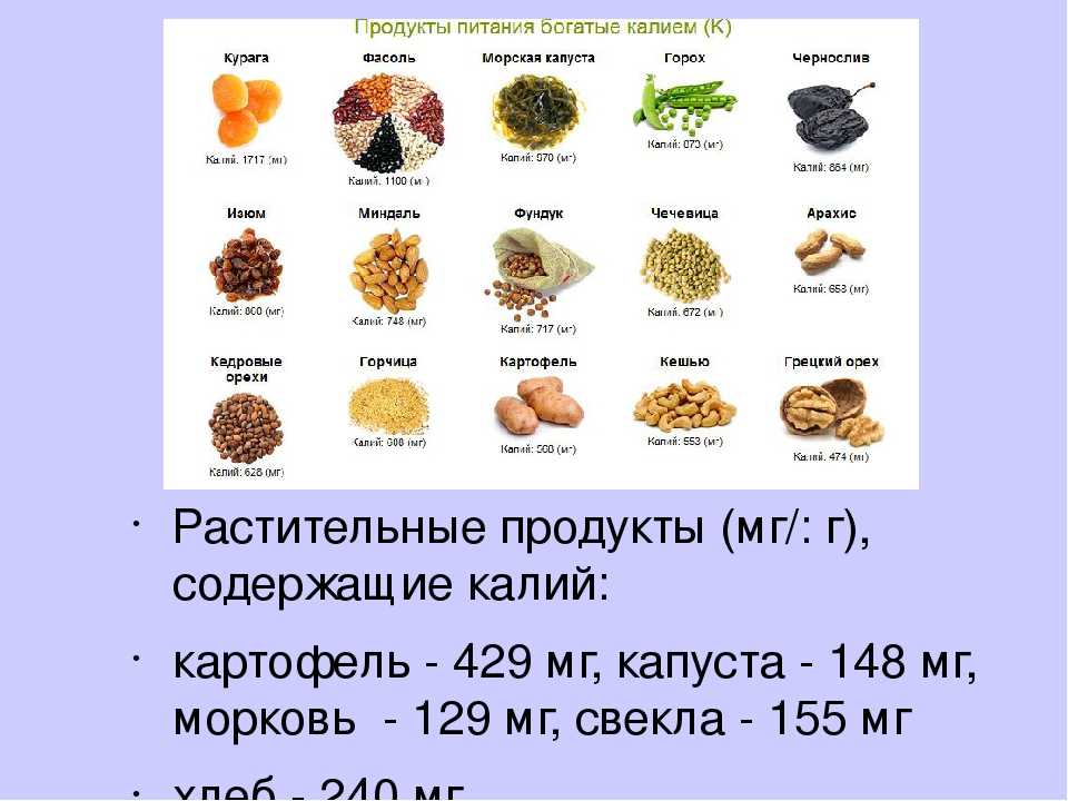 В больших количествах содержит. Таблица продуктов содержащих калий. Источники калия в питании. Продукты питания содержащие калий. В каких продуктах много калия таблица.