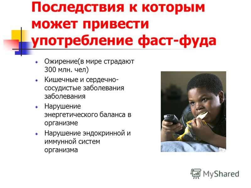 Развитие фаст фуда и его популярность в россии