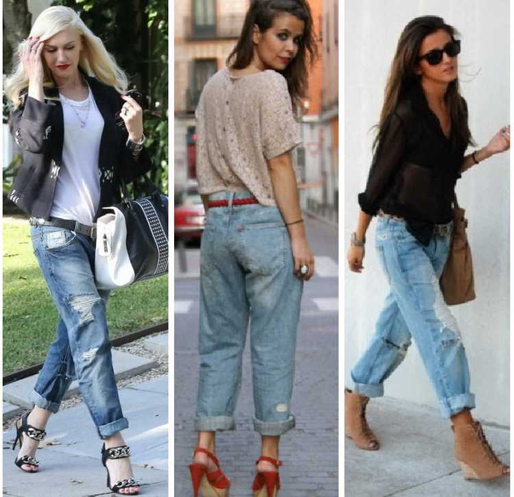 Женские джинсы бойфренды 2022: фото модных образов
