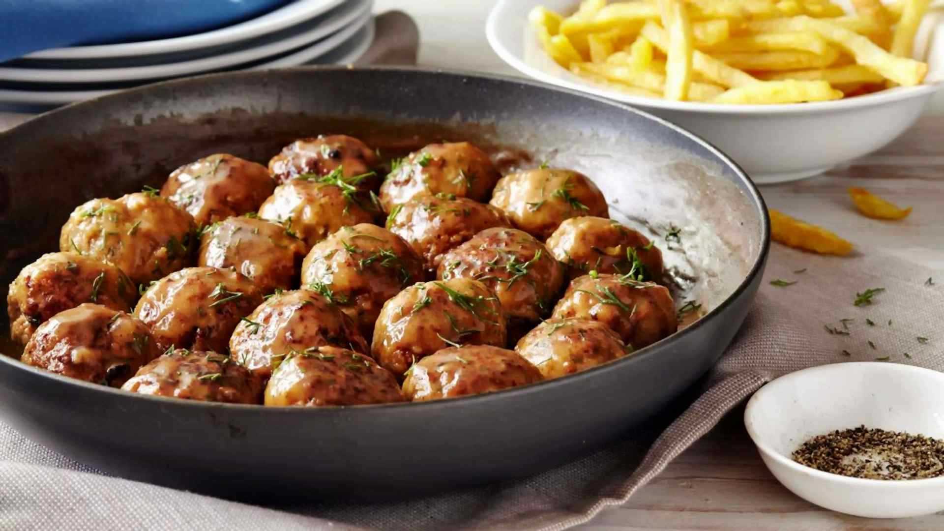 Шведские тефтельки Köttbullar