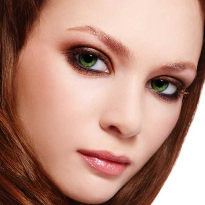 Какой макияж подойдет девушке с карими глазами и рыжими волосами