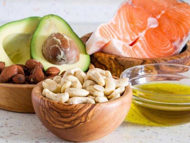 Содержание жиров в продуктах питания