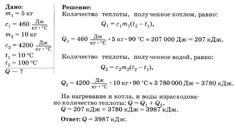 Определить удельную теплоемкость смеси ксенона и кислорода