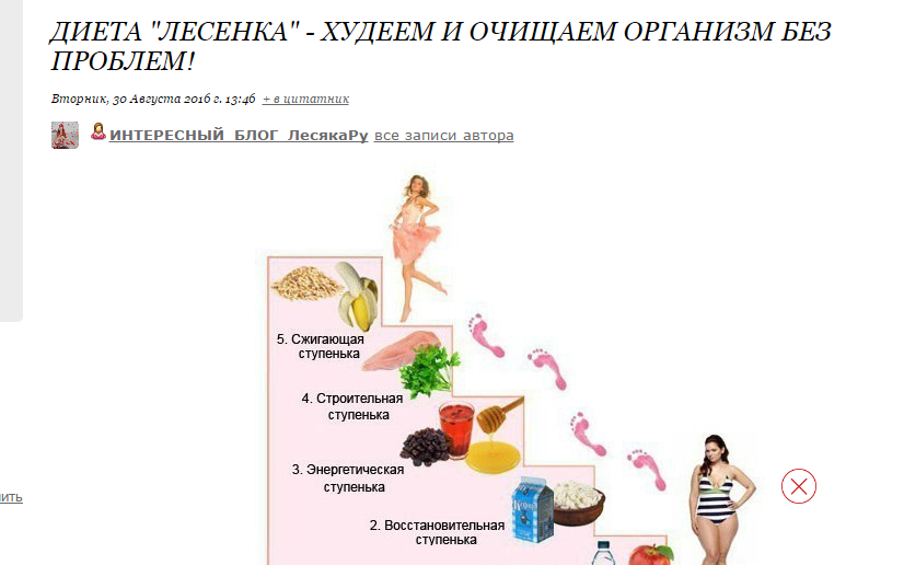 Диета «лесенка» - меню на 5 дней, отзывы и результаты эффективной методики | диеты и рецепты