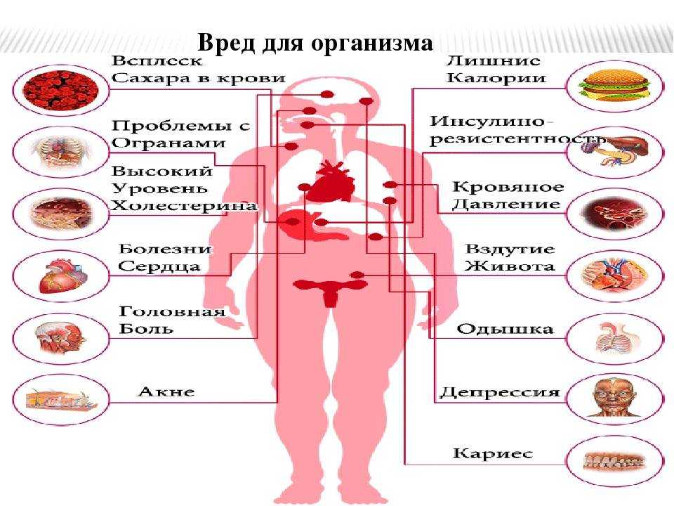 Вред сахара и его влияние на организм | блог anti-age expert