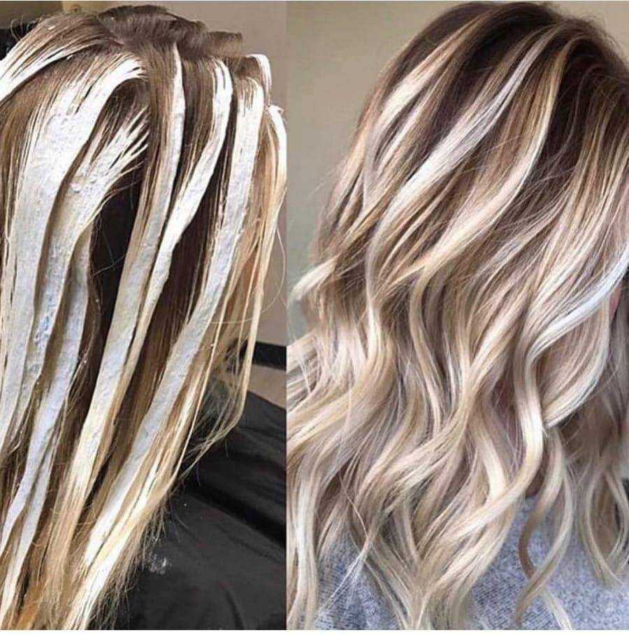 Какую краску использовать для балаяжа на русые волосы