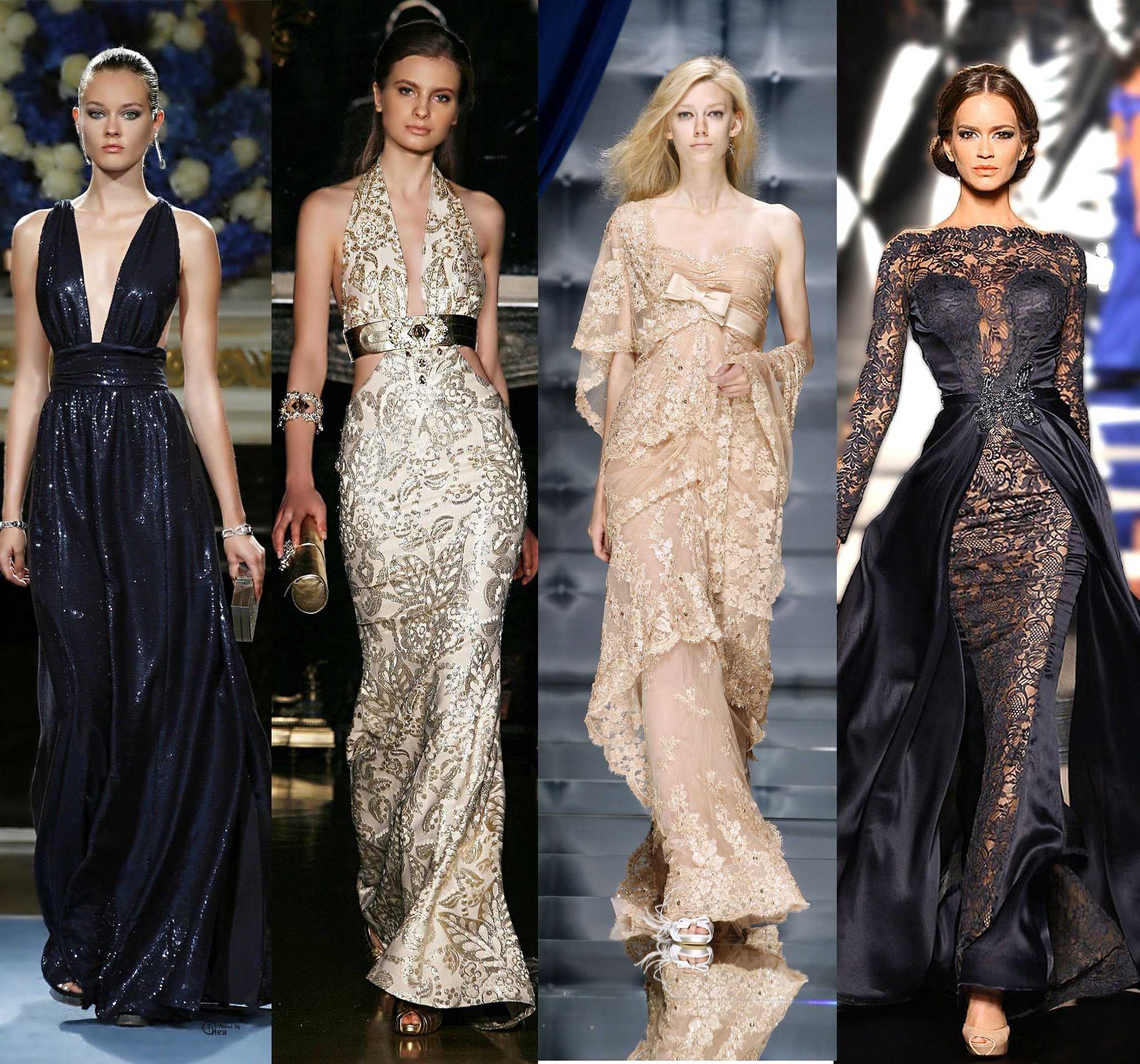 Платья на новый год модные тенденции