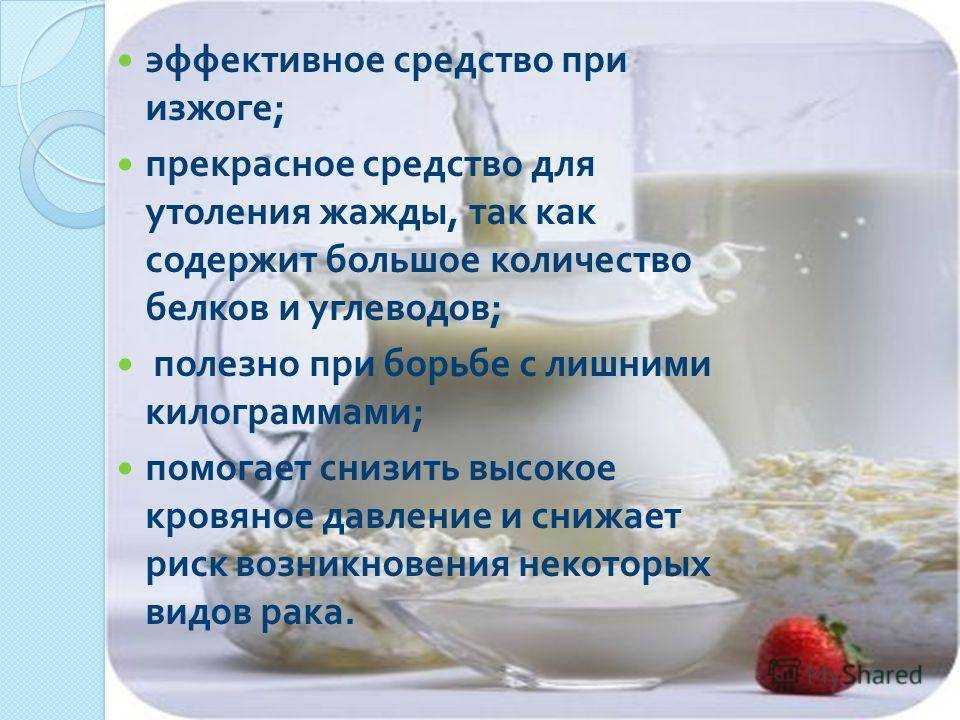 Польза ряженки для организма человека
