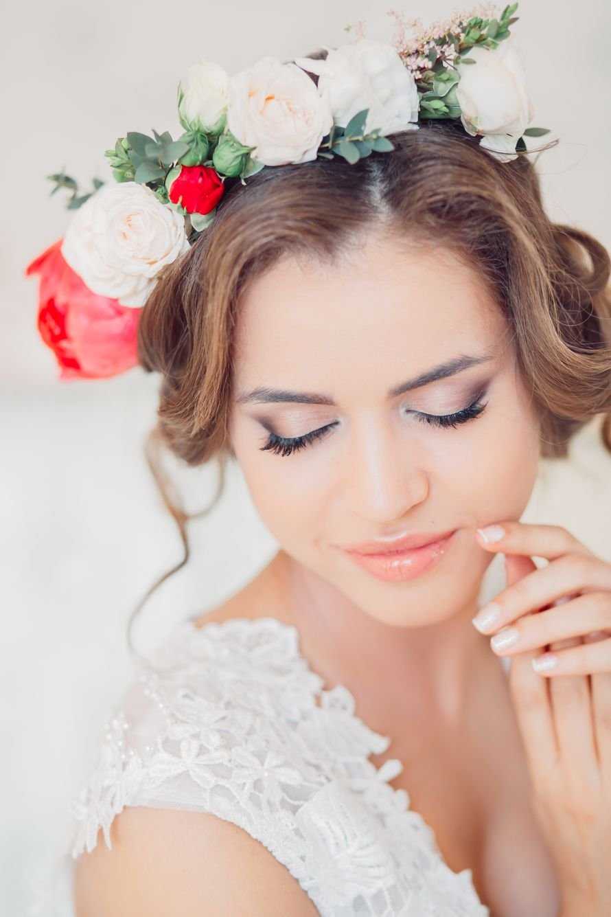 Анастасия свадебные прически и макияж
