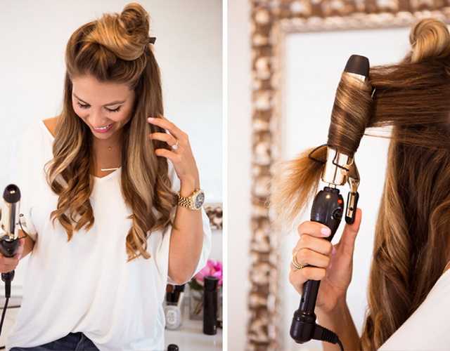 Как сделать красивые локоны на сухих волосах