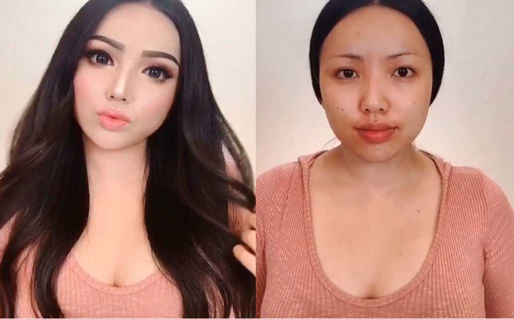 Корейский макияж до и после. корейский макияж.  нюансы создания.