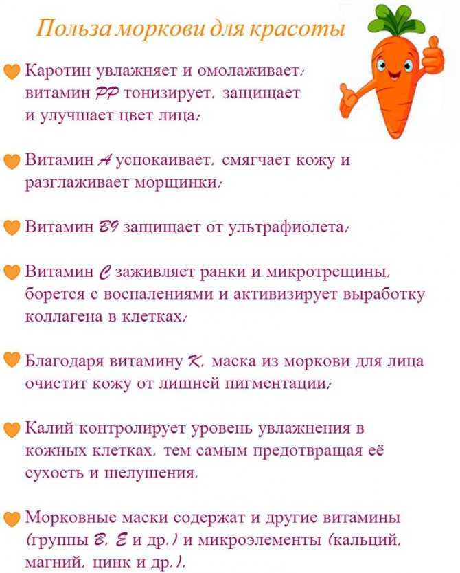 Морковь – калорийность, состав, польза и вред для организма